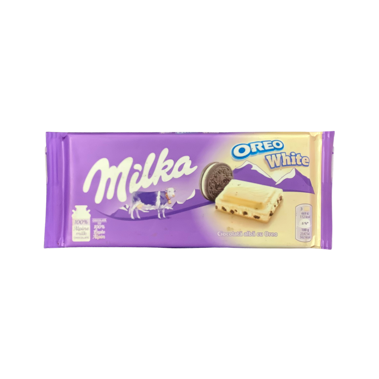 Milka Milk Chocolate Oreo White 95g