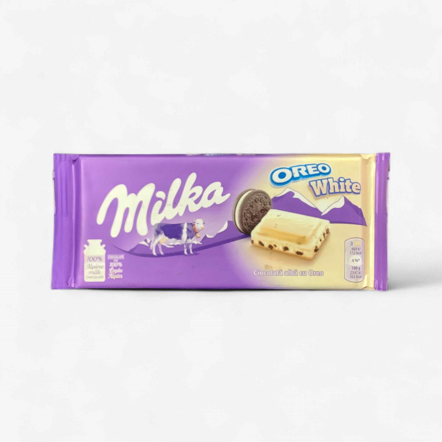 Milka Milk Chocolate Oreo White 95g