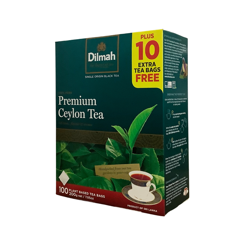 Dilmah Premium Ceylon Tea 100 Teabags