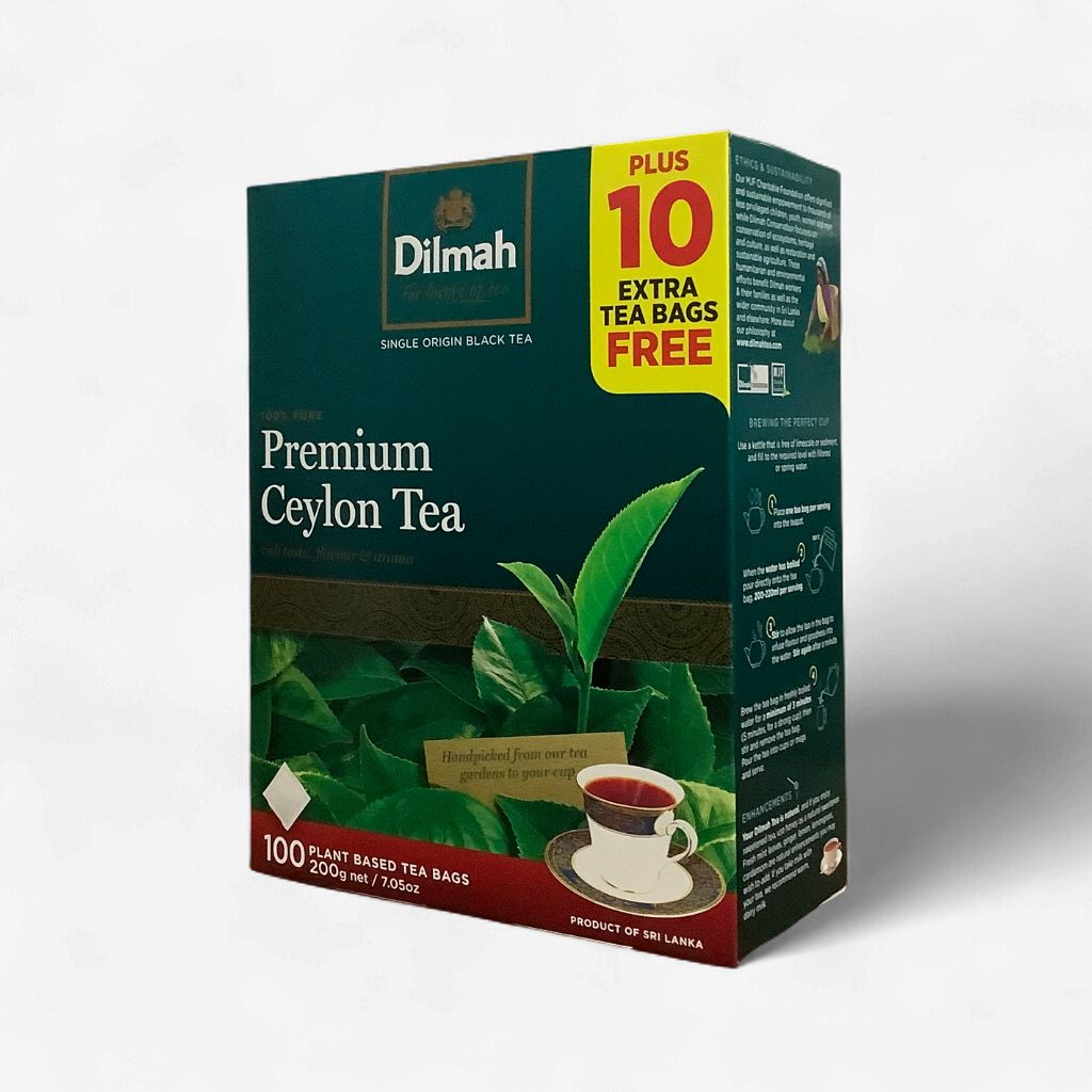 Dilmah Premium Ceylon Tea 100 Teabags