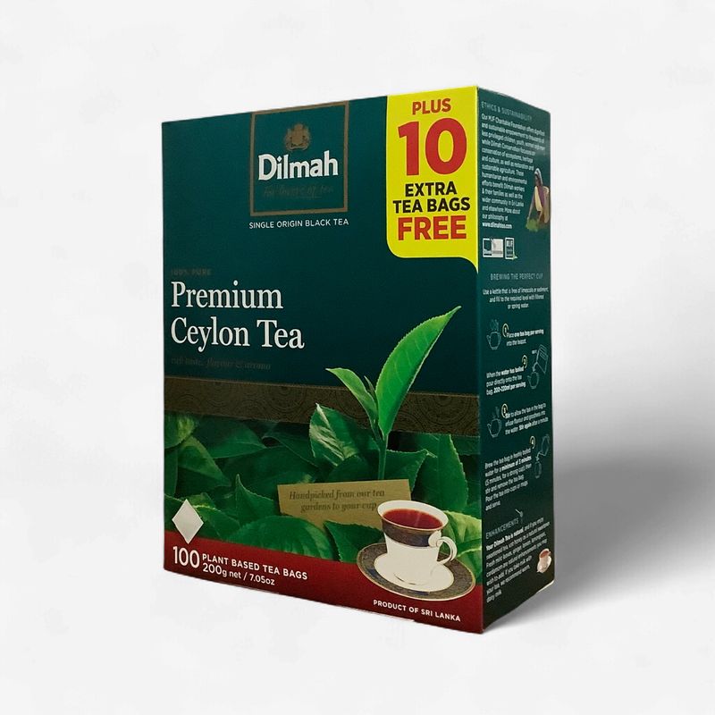 Dilmah Premium Ceylon Tea 100 Teabags