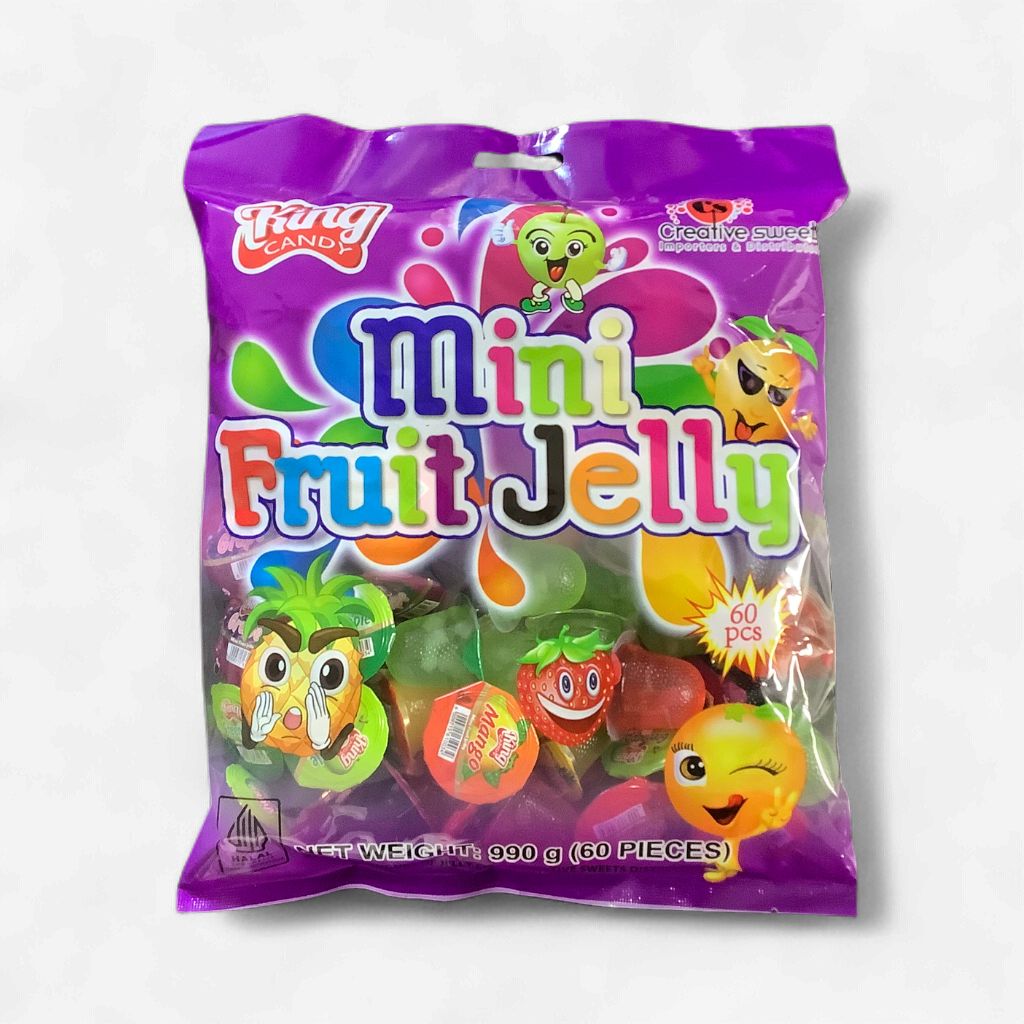 King Candy Mini Fruit Jelly 60pcs
