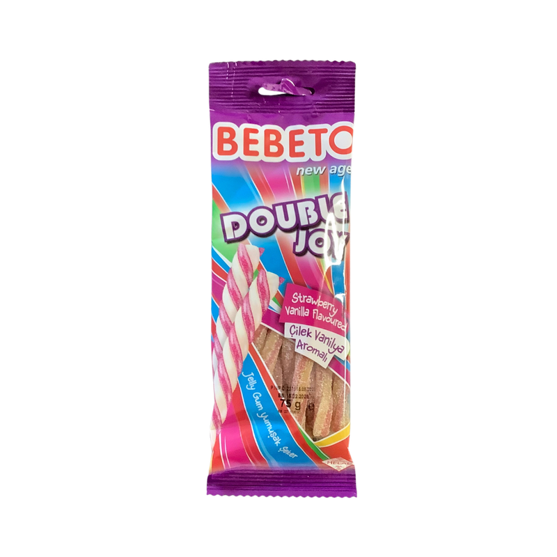 Bebeto Double Joy Strawberry Vanilla Flavour 75g