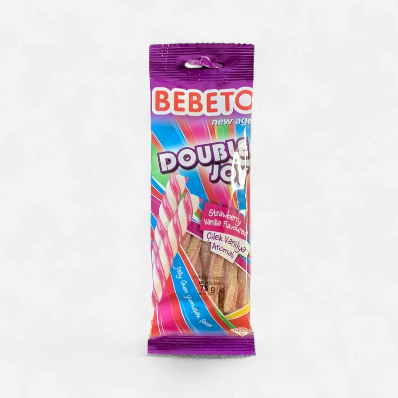 Bebeto Double Joy Strawberry Vanilla Flavour 75g