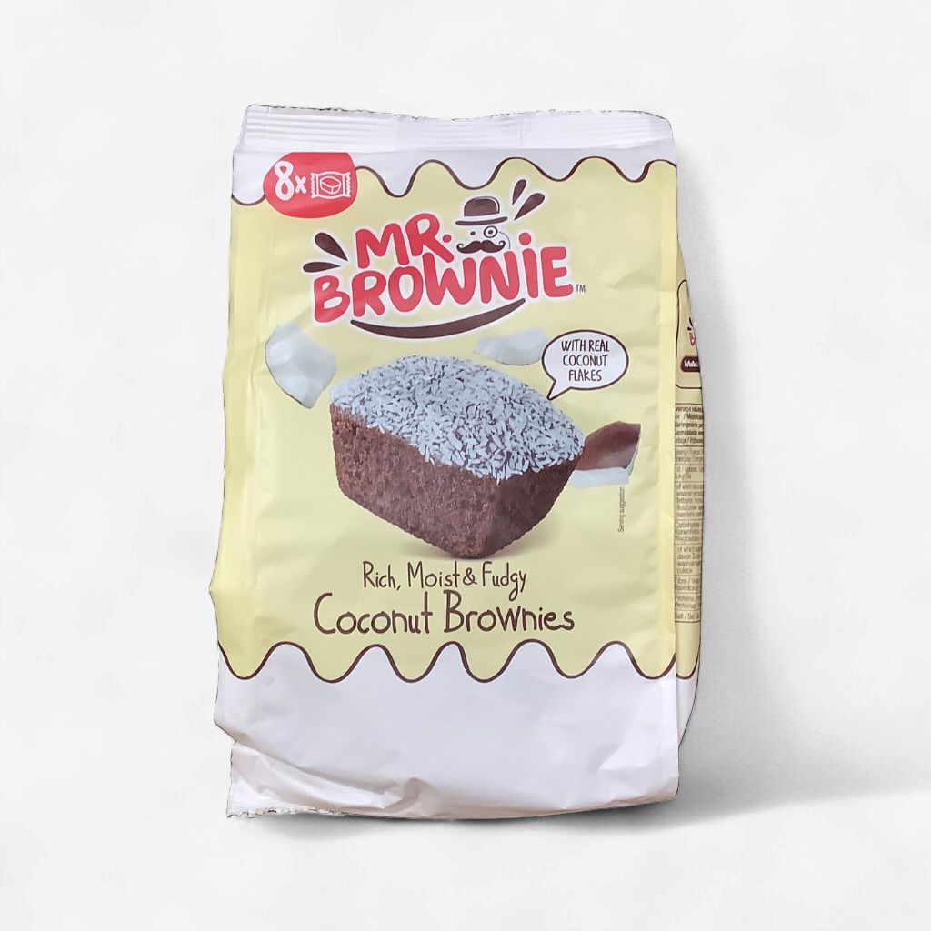 Mr Brownie Coconut Brownies 8 x 25g