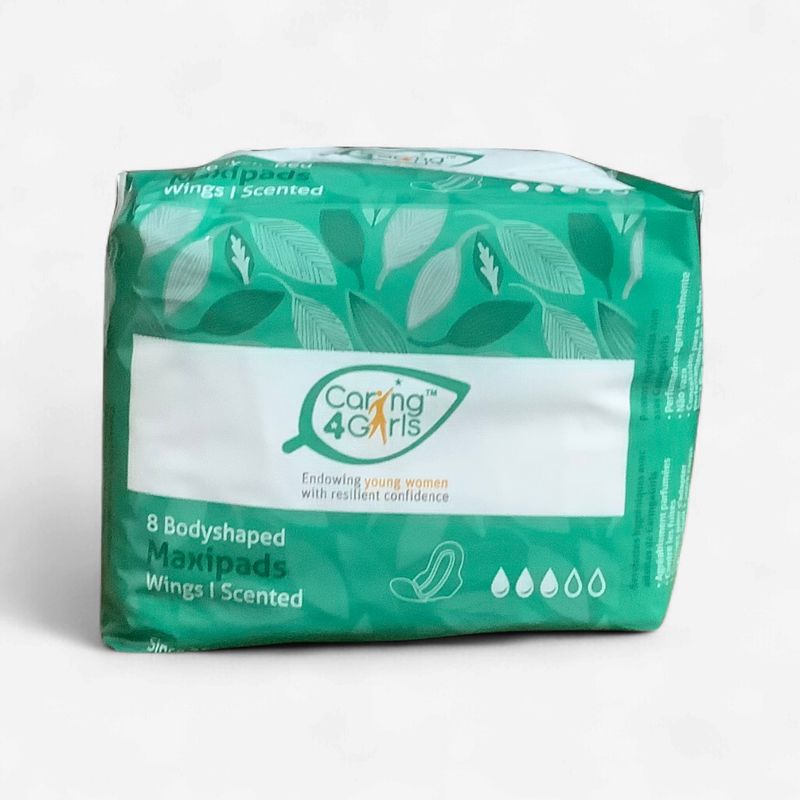 Maxipads Wings Scented 8 Body Shaped