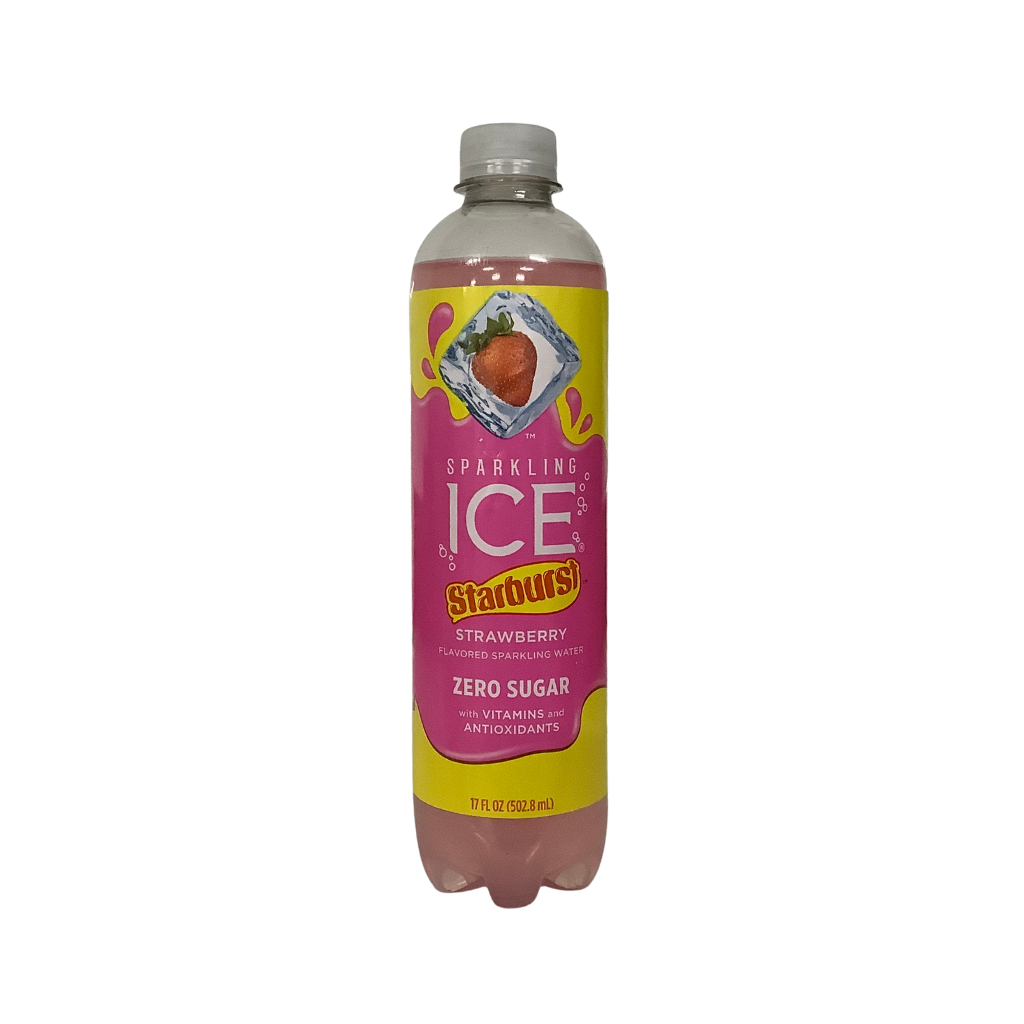 Starburst Sparkling Ice Strawberry Zero Sugar 502.8ml