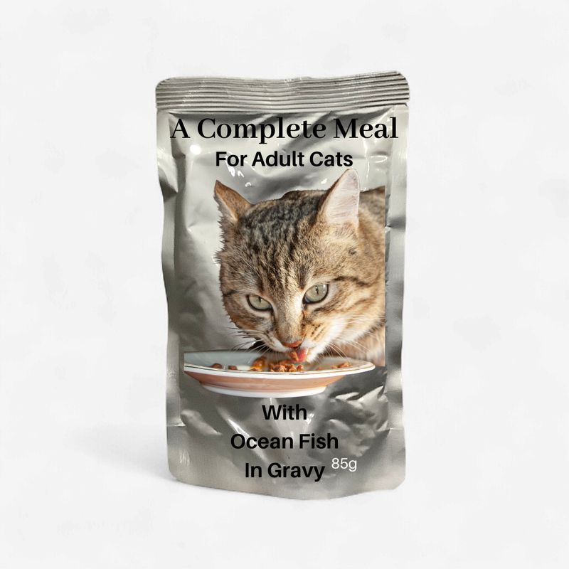 Comfy Cat Ocean Fish in Gravy Pouch 85g