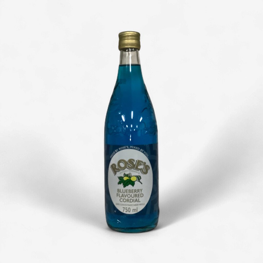 Roses Blueberry Flavoured Cordial 750ml