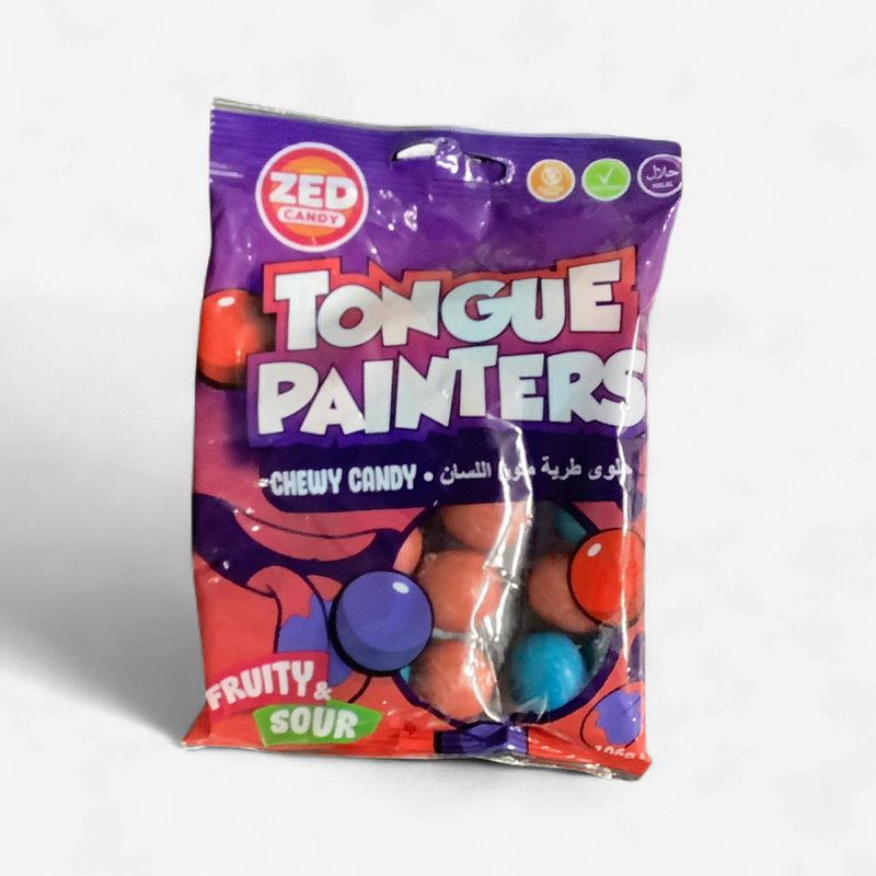 Tongue Painters Chewy Candy Fruity &amp; Sour 106g