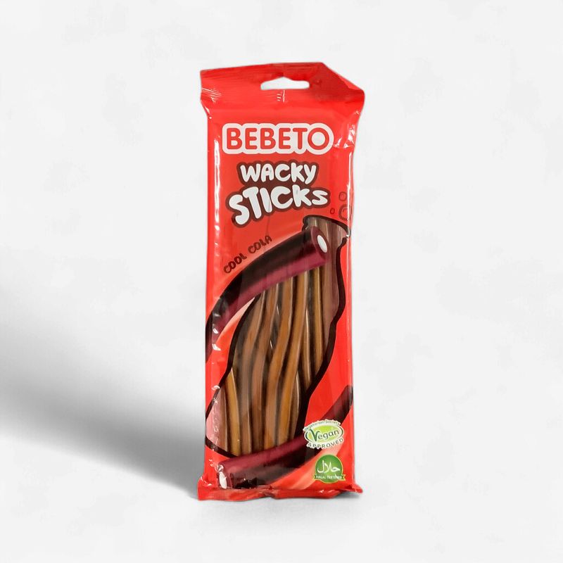 Bebeto Wacky Sticks Cool Cola 180g
