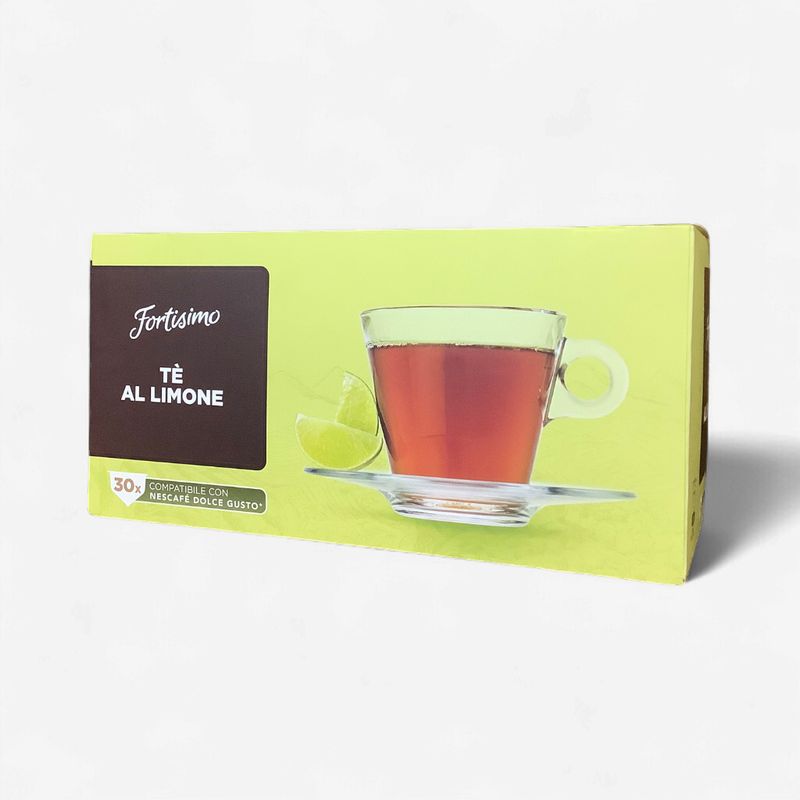 Fortisimo Te Al Limone Capsule Nescafe Dolce Gusto Compatible 8g x 30