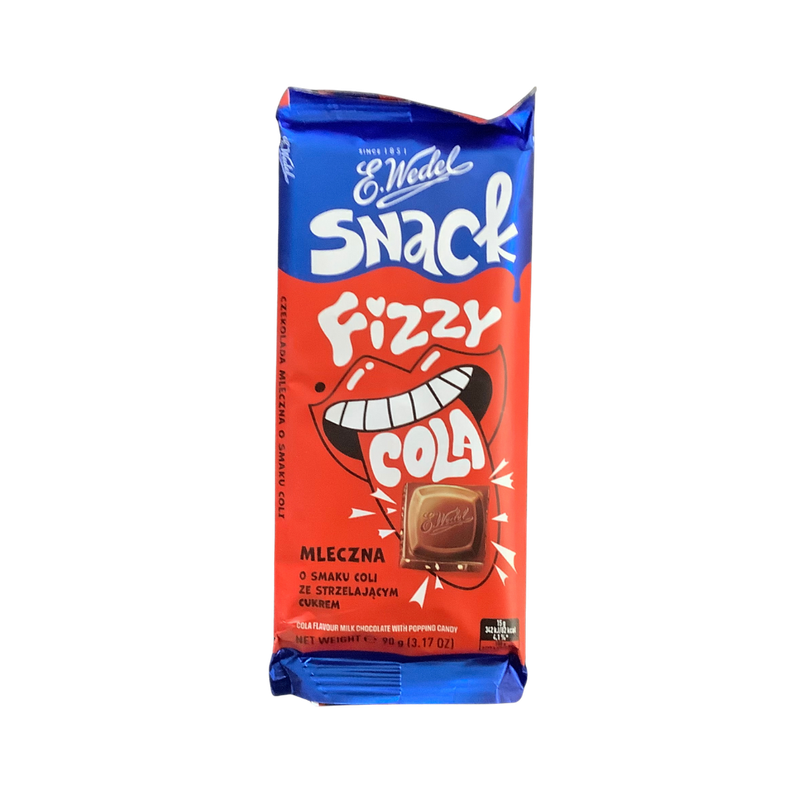 E.Wedel Snack Milk Chocolate Fizzy Cola 100g