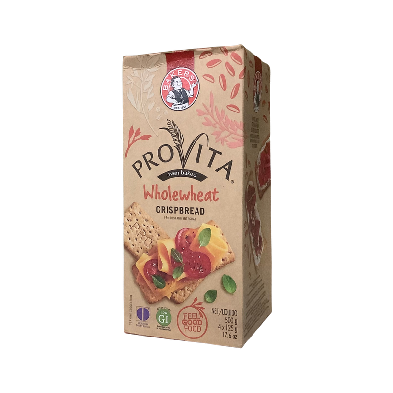 Provita Wholewheat Crispbread 4 x 125g
