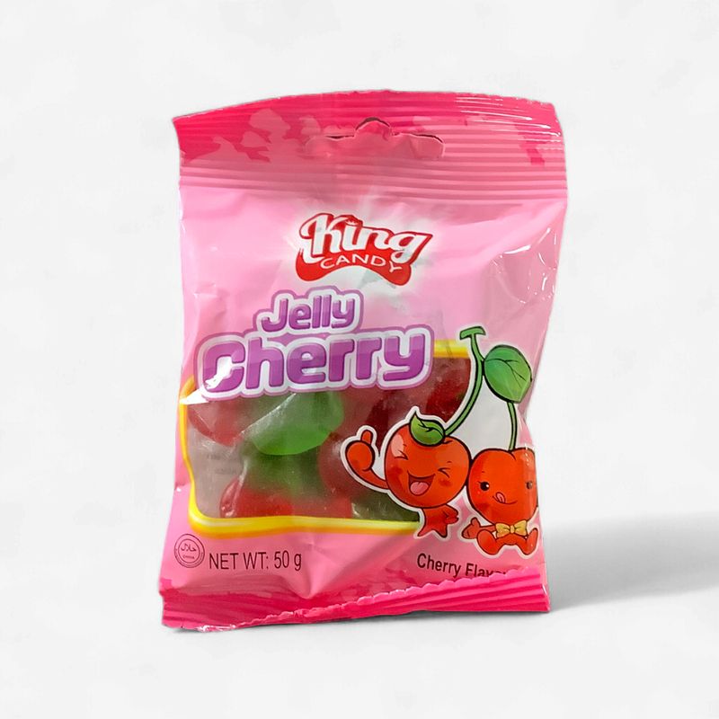 King Candy Jelly Cherry Flavour 50g
