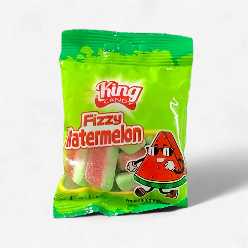 King Candy Fizzy Watermelon Flavour 50g