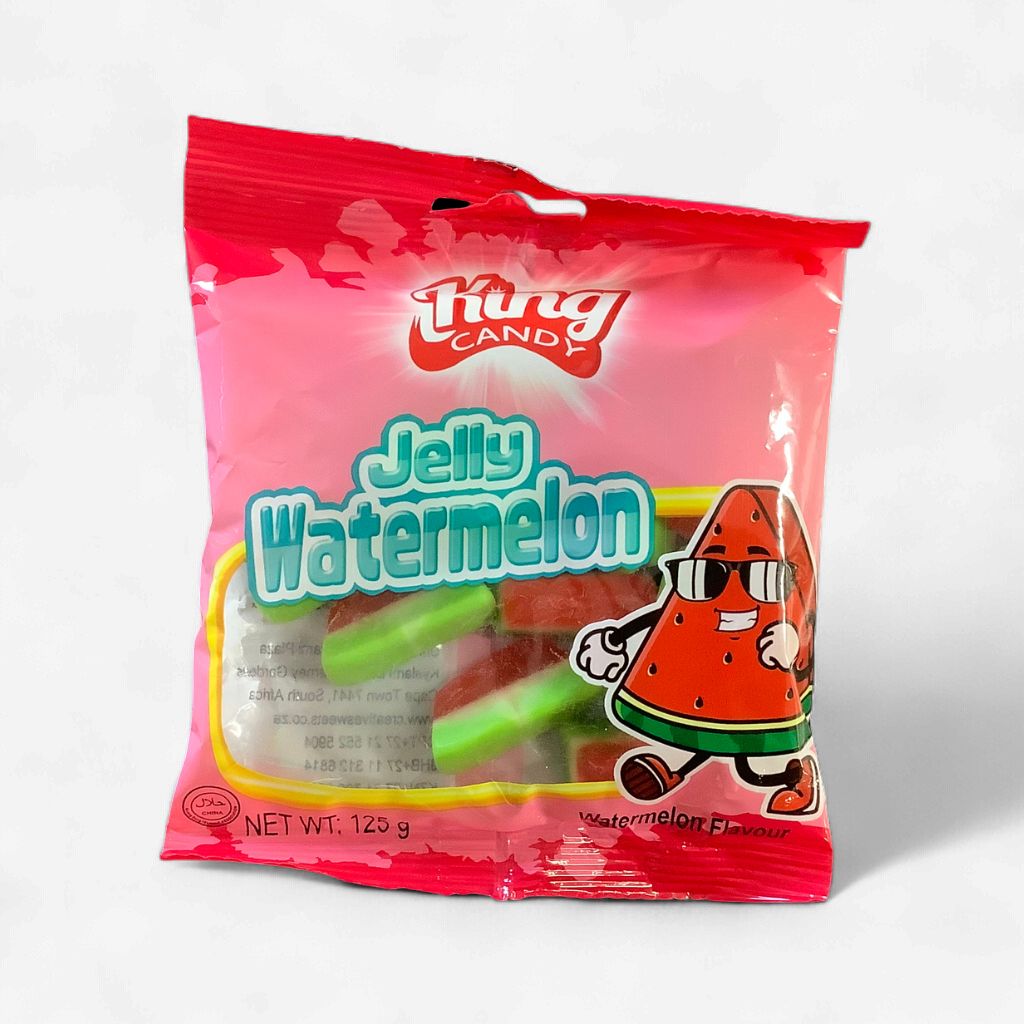 King Candy Jelly Watermelon Flavour 125g