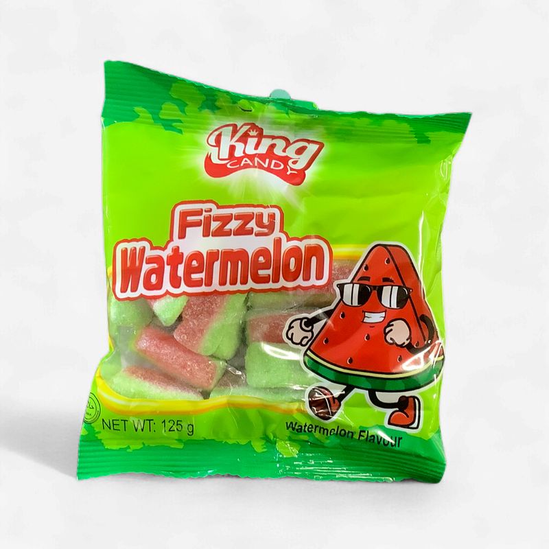 King Candy Fizzy Watermelon Flavour 125g