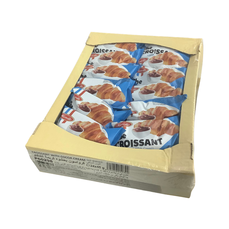The Croissant With Cocoa Cream 24 x 45g