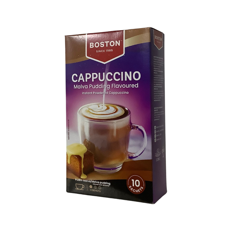 Boston Cappuccino Malva Pudding Flavoured 10 Sachets