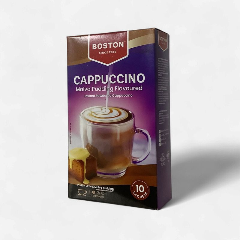 Boston Cappuccino Malva Pudding Flavoured 10 Sachets