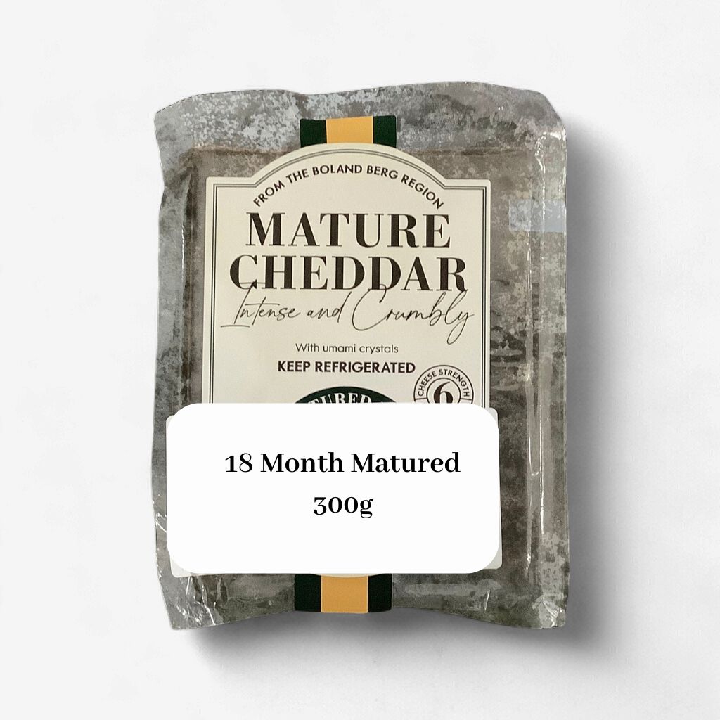 Mature Cheddar 18 Months Matured AVW 300g