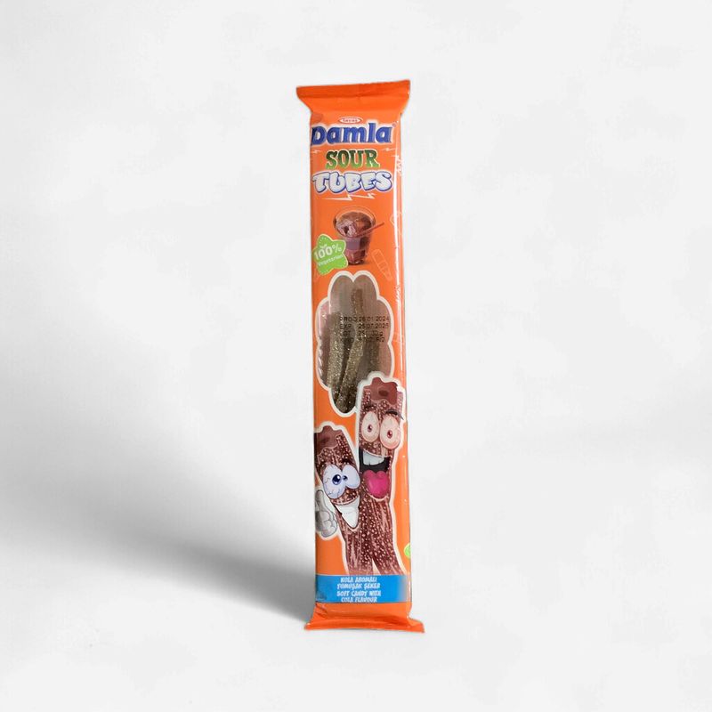 Damla Pencil Sour Tubes Cola Flavour 30g