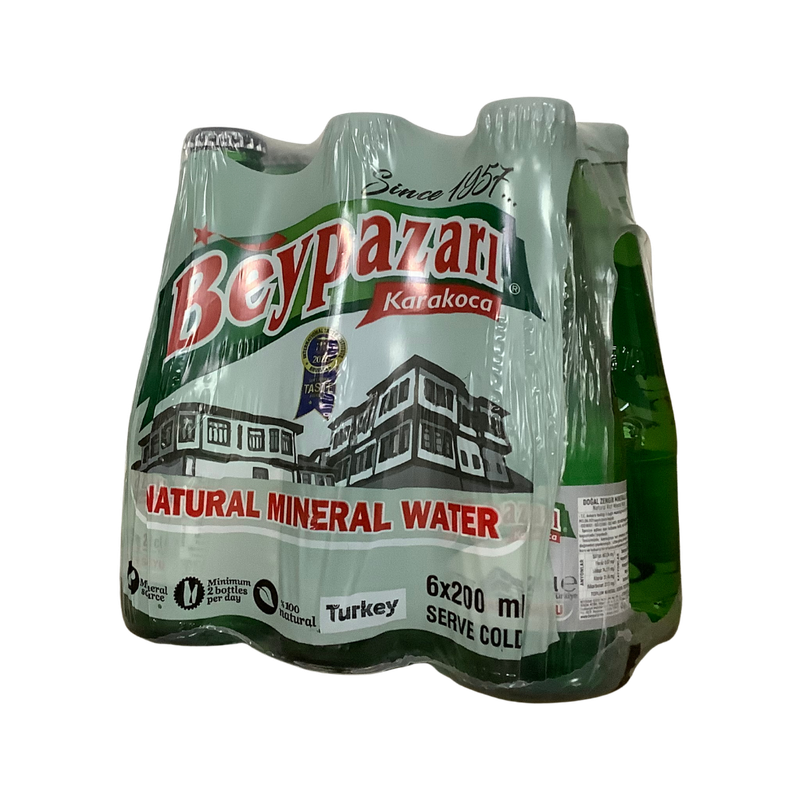 Beypazari Natural Mineral Water Sparkling 6 x 200ml