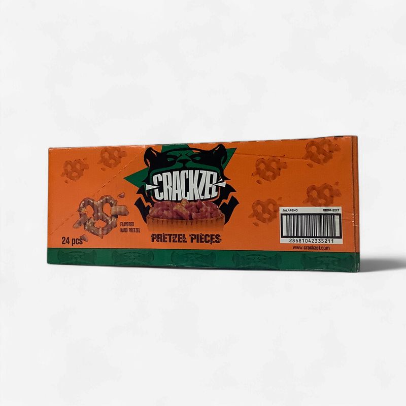 Crackzel Pretzel Pieces Jalapeno 24 x 85g