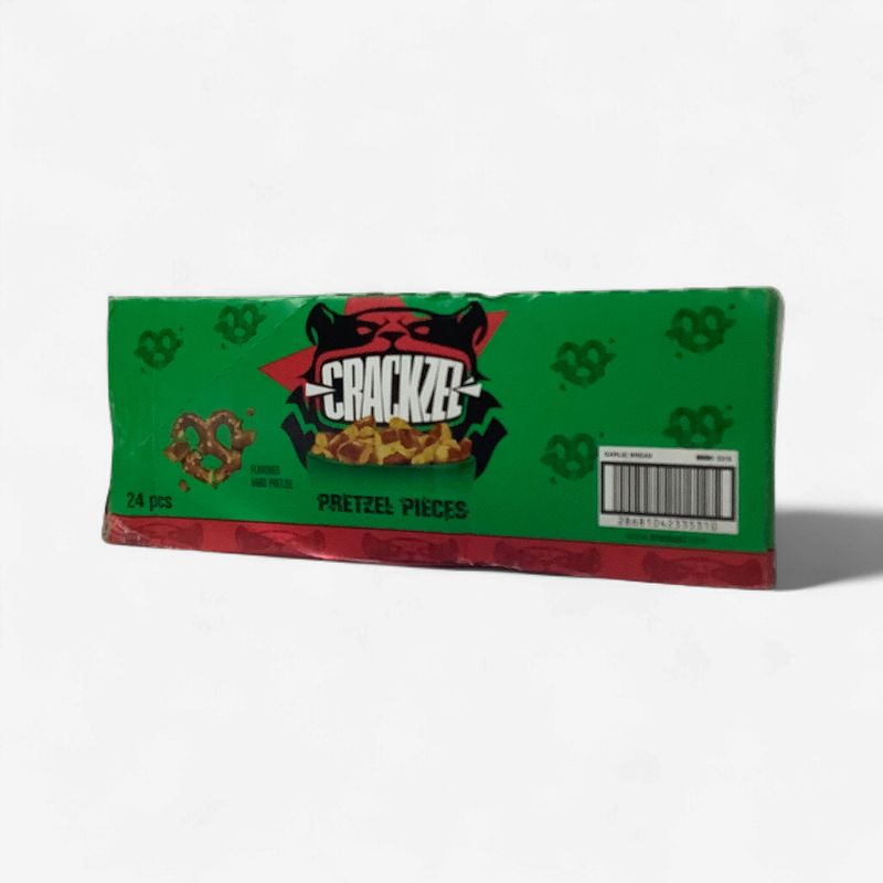 Crackzel Pretzel Pieces Garlic Bread 24 x 85g