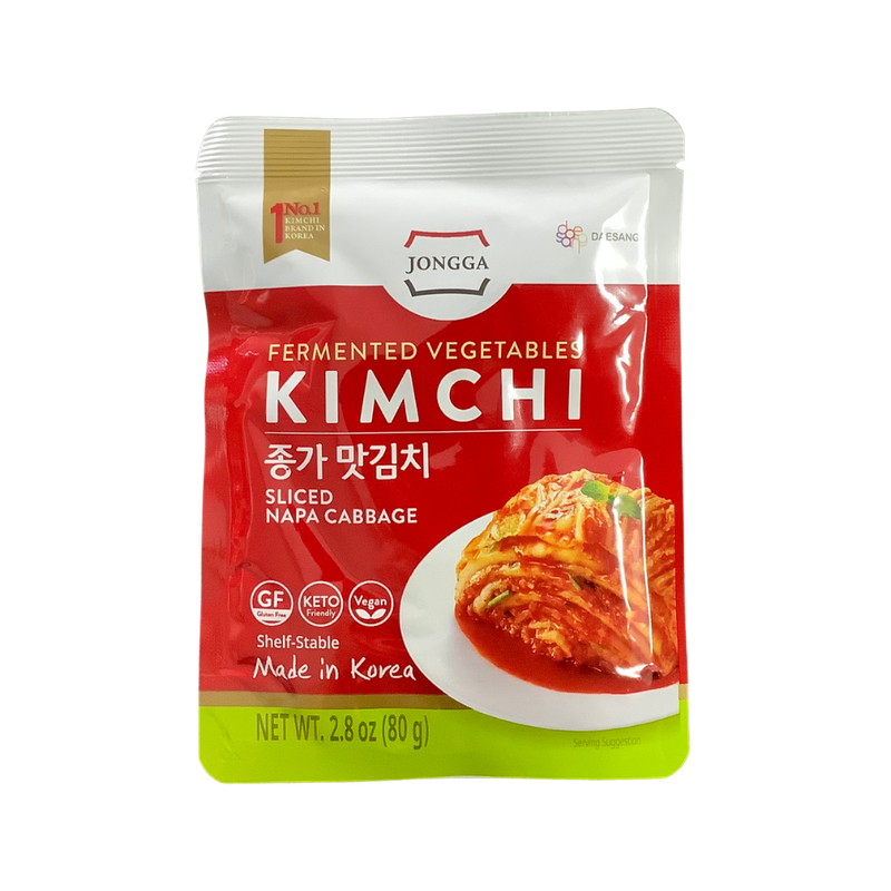 Jongga Kimchi  Sliced Napa Cabbage 80g