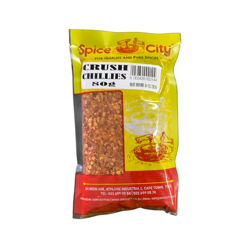 Chillies Crushed 80g