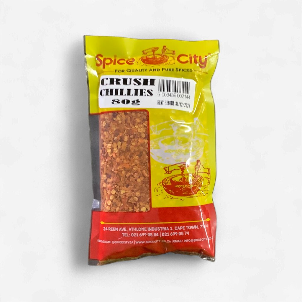 Chillies Crushed 80g
