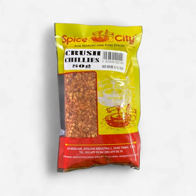 Chillies Crushed 80g