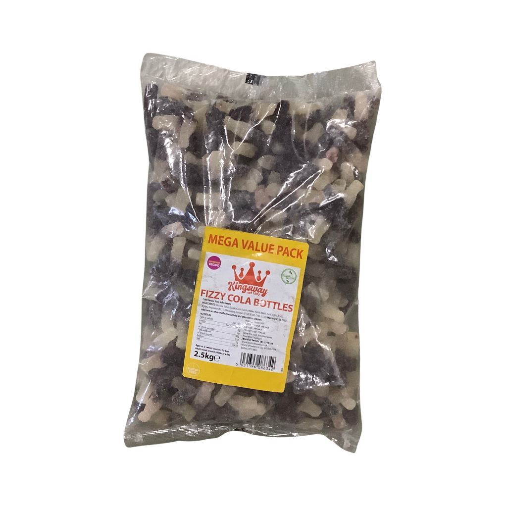 Kingsway Fizzy Cola Bottles 2.5kg