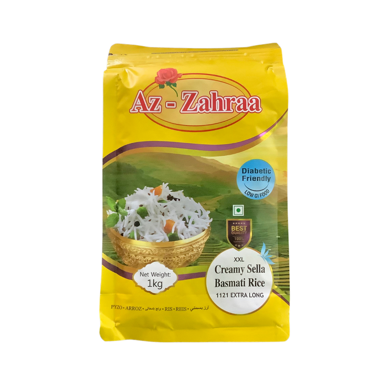 Creamy Sella Basmati Rice Extra Long 1kg