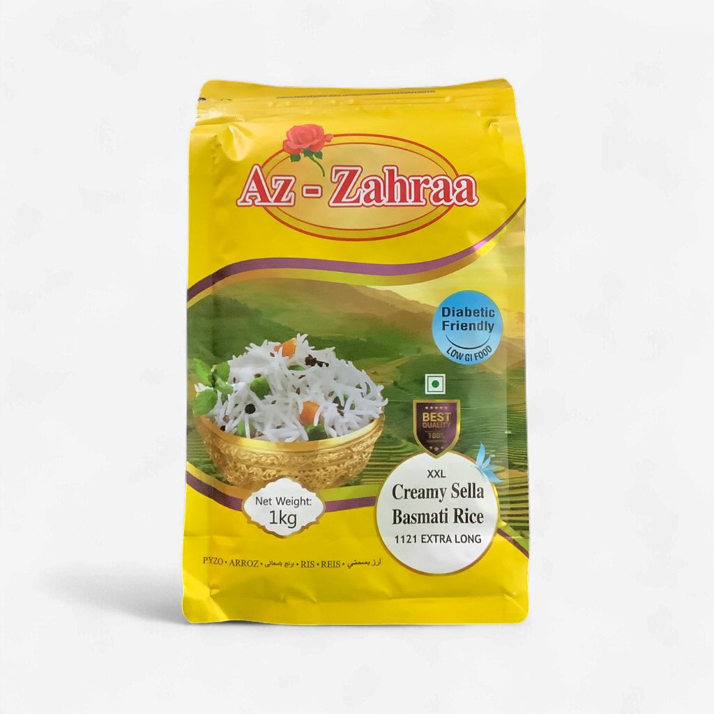 Creamy Sella Basmati Rice Extra Long 1kg