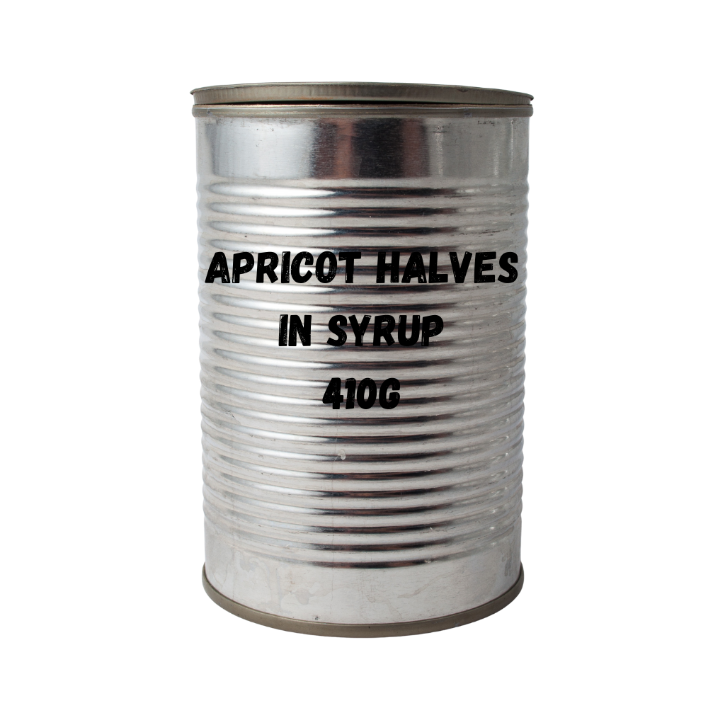 Canned Apricot Halves in Syrup 410g