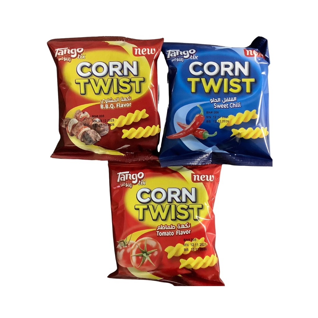 Tango Tix Corn Twist Assorted Flavours 14g
