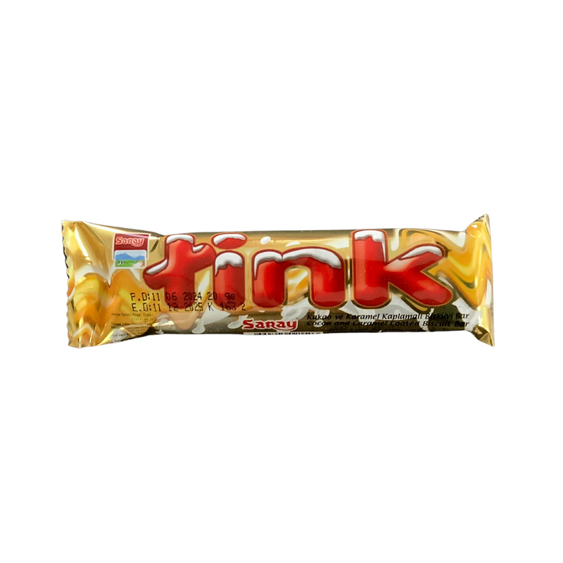 Tink Caramel Biscuit Bar 20g