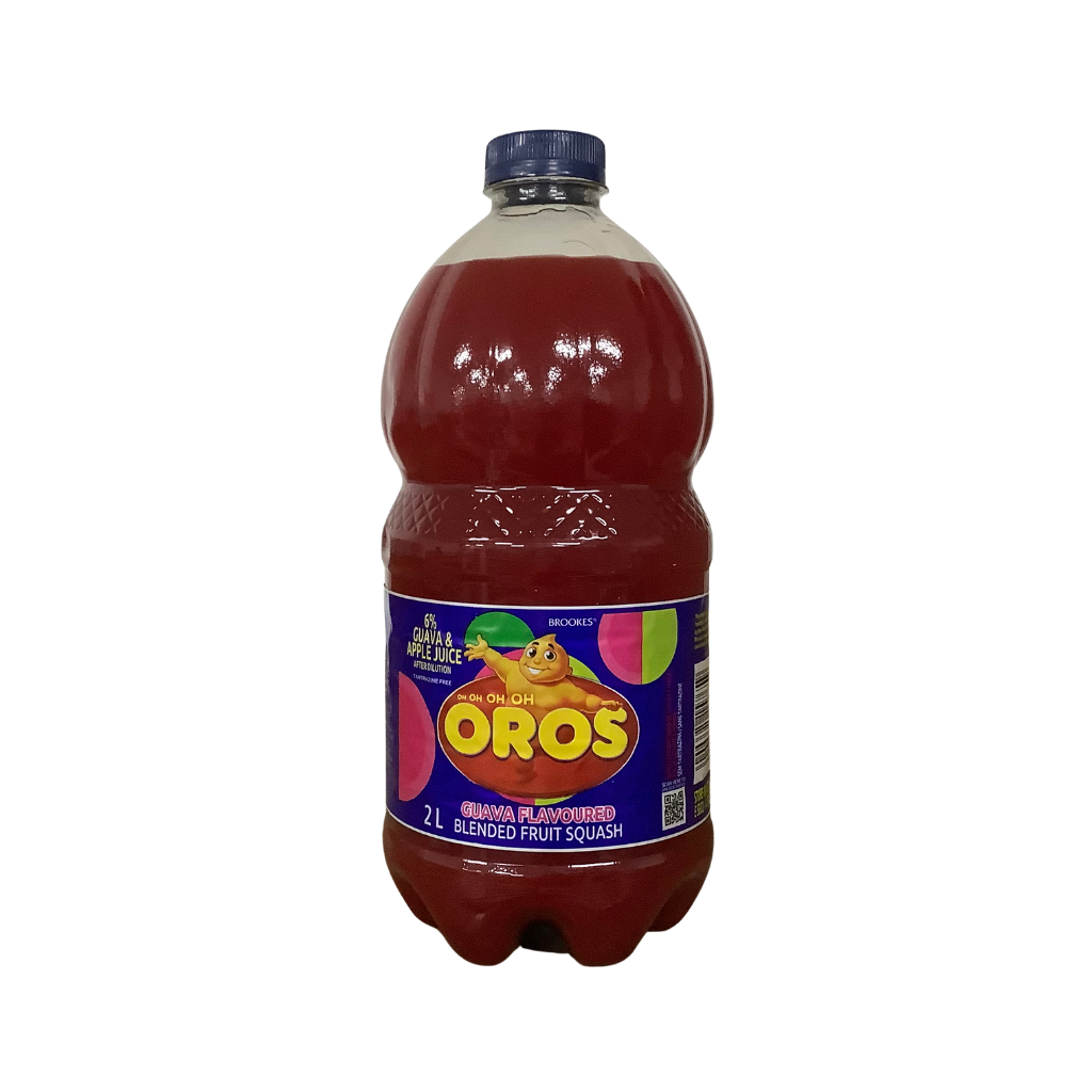 Oros Guava Flavoured Blended Fruit Squash 2L
