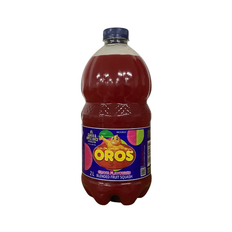 Oros Guava Flavoured Blended Fruit Squash 2L
