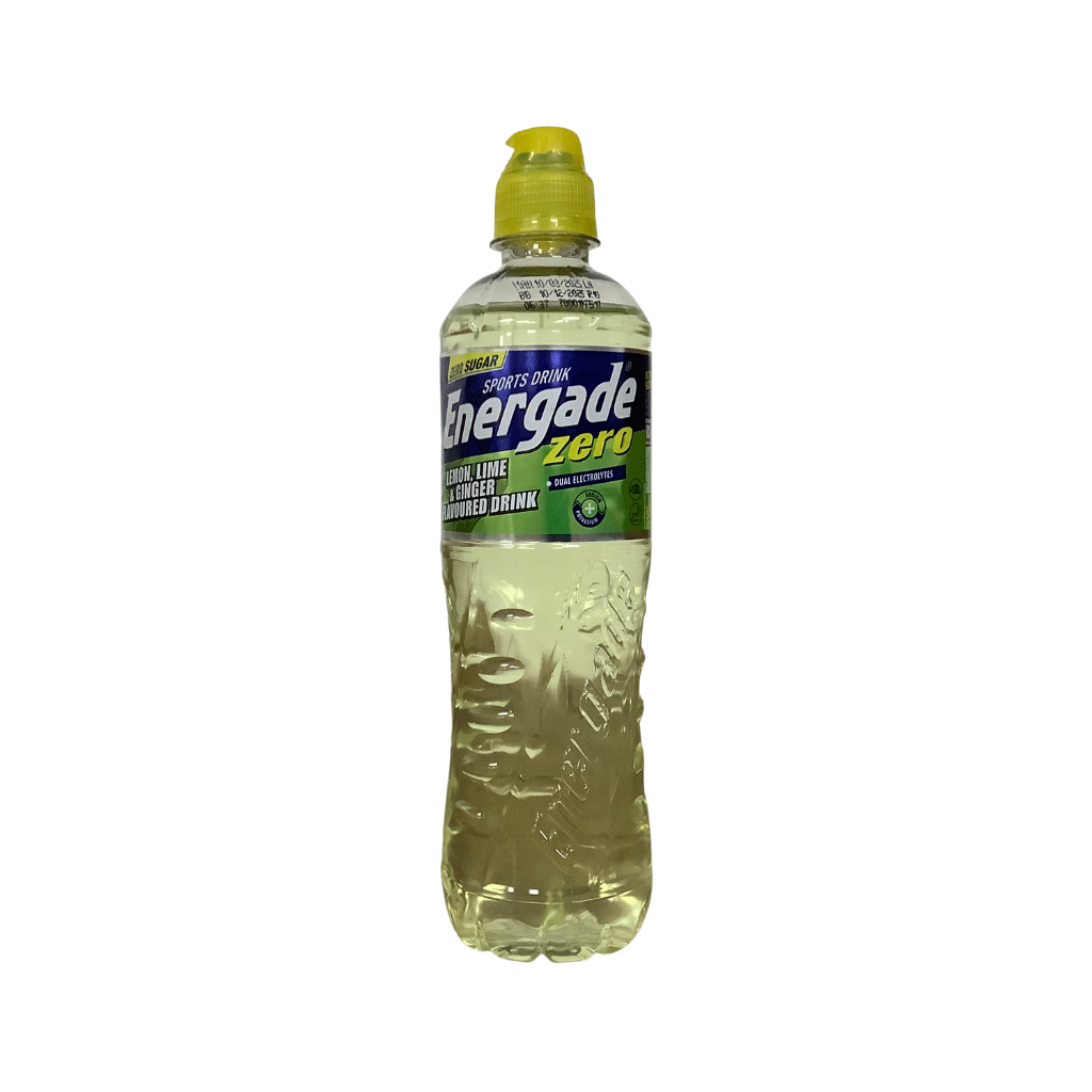 Energade Zero Lemon Lime &amp; Ginger Flavoured Drink 500ml