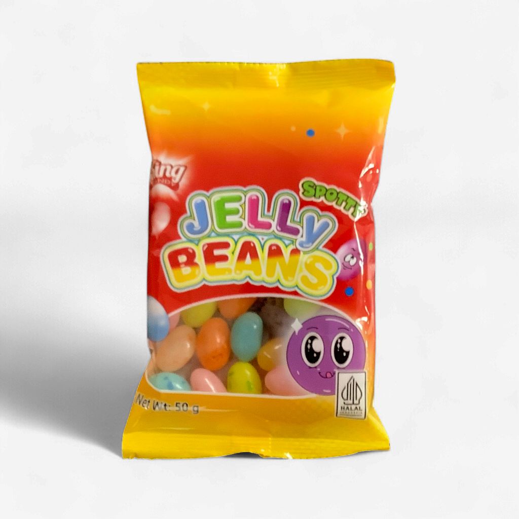 King Candy Jelly Beans Spotty 50g