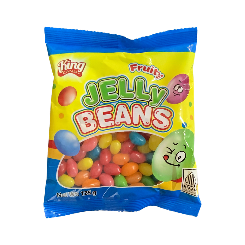 King Candy Jelly Beans Fruity 125g