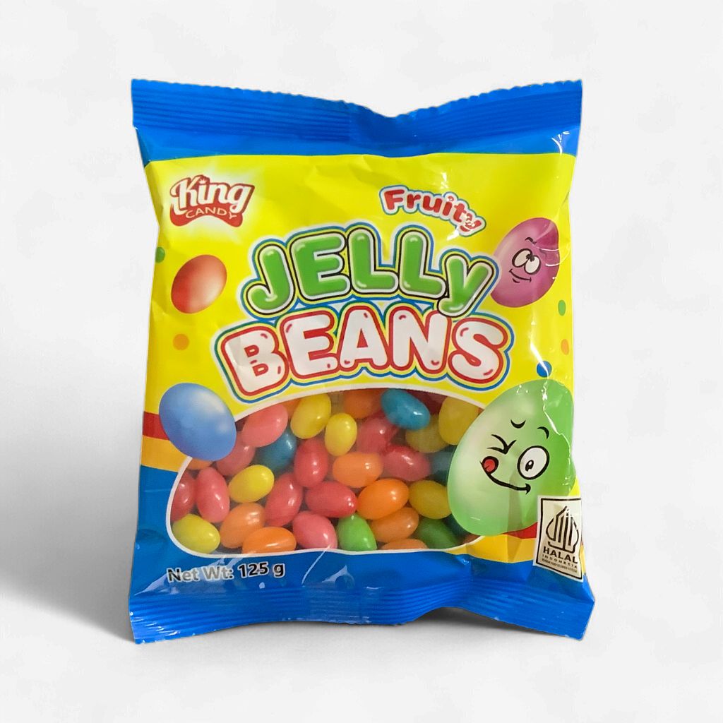 King Candy Jelly Beans Fruity 125g