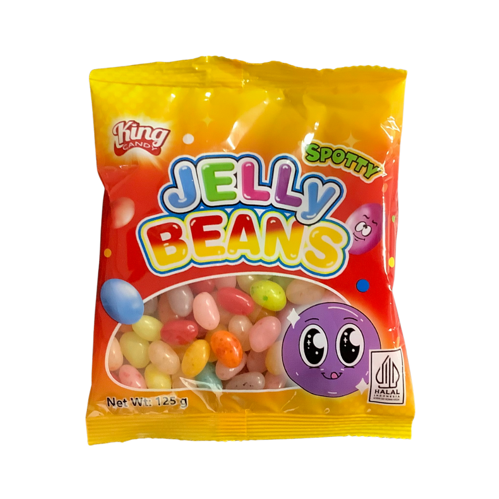 King Candy Jelly Beans Spotty 125g
