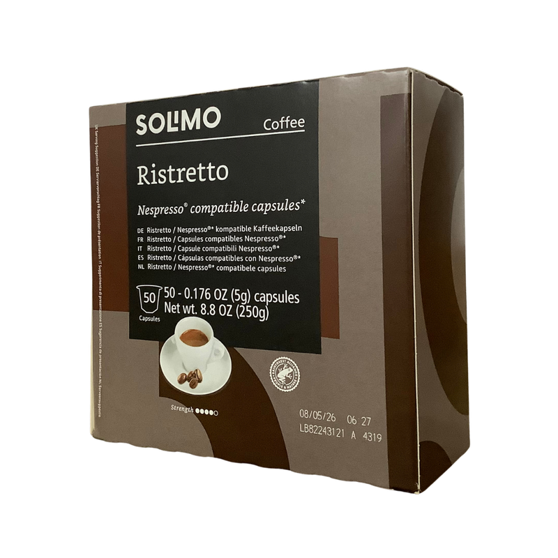 Solimo Coffee Capsules Ristretto 50 x 5g