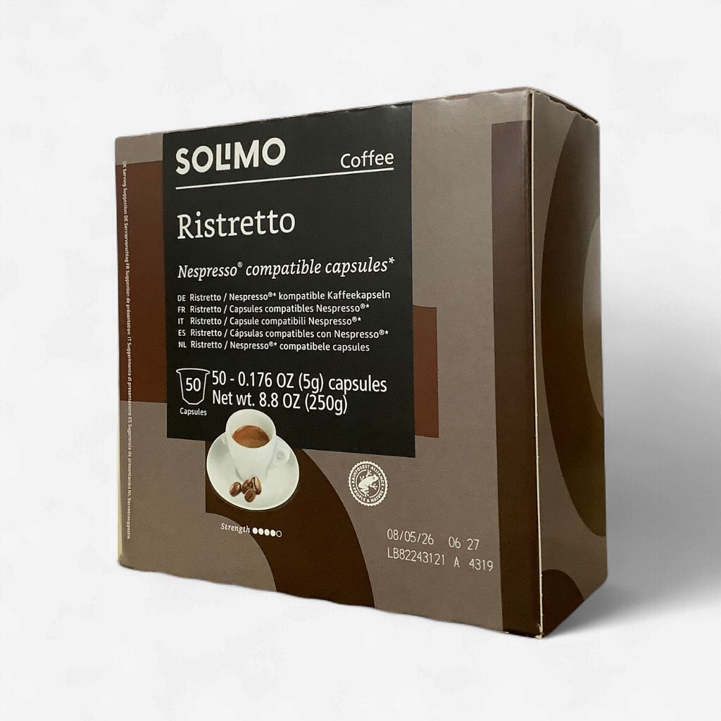 Solimo Coffee Capsules Ristretto 50 x 5g
