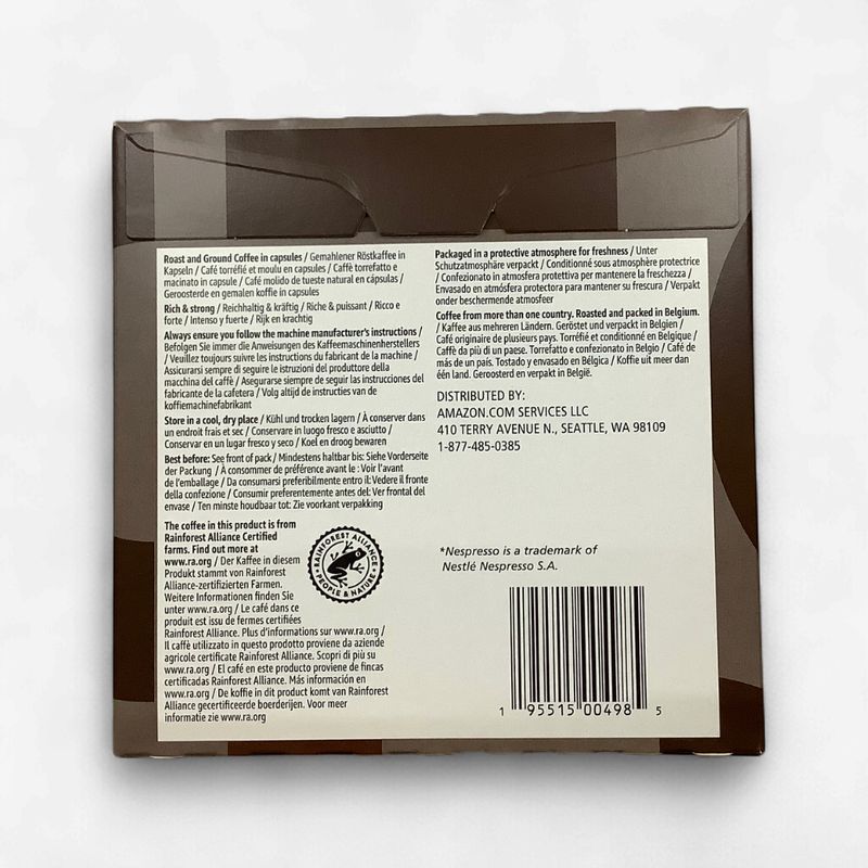 Solimo Coffee Capsules Ristretto 50 x 5g